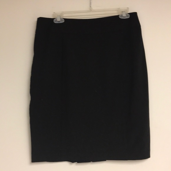 New York & Company Dresses & Skirts - NWOT Black pencil skirt with double kick pleat